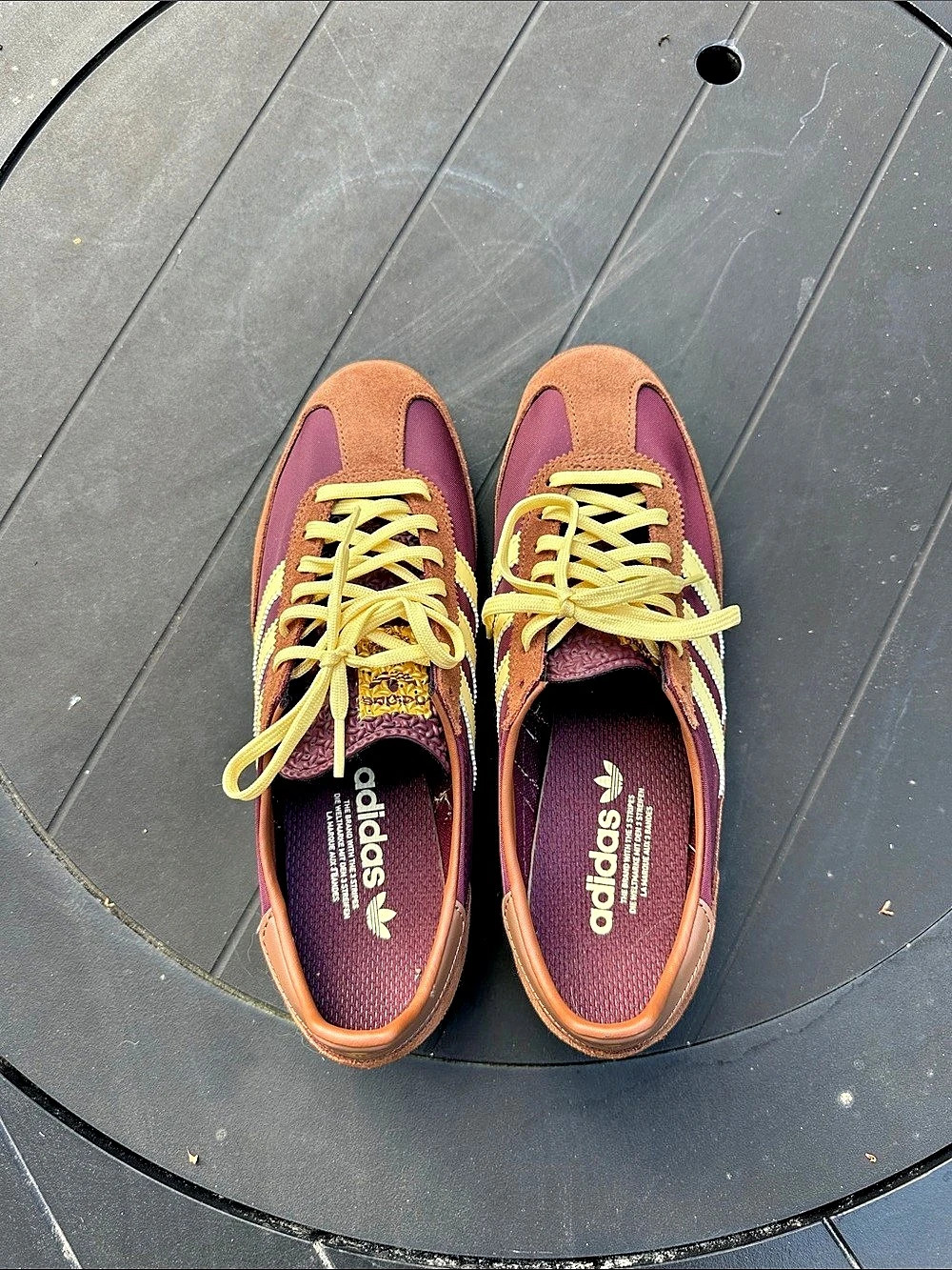 adidas adidas SL 72 OG Maroon Preloved Brown Sneakers US 8.5, only tried indoors